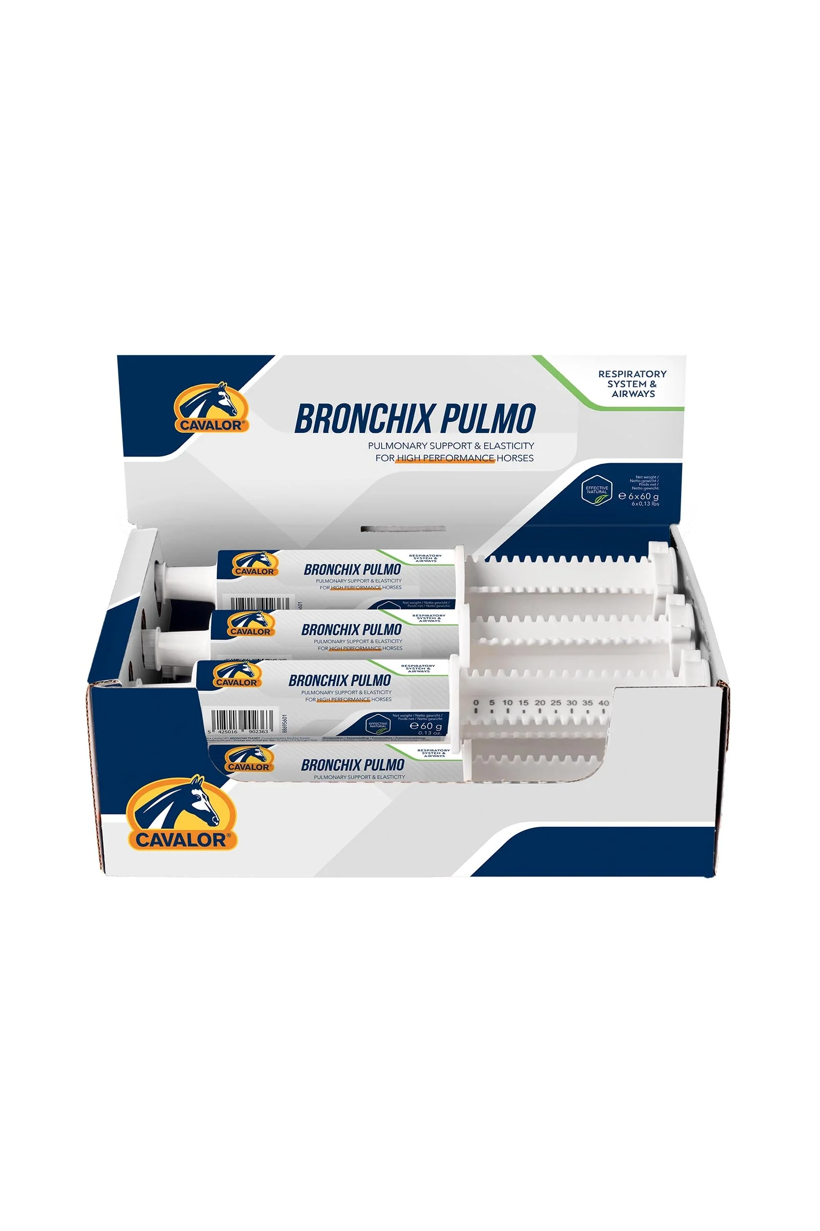 Bronchix Pulmo Paste, Åndedrætssystemet, 6x60g No Color 6x60