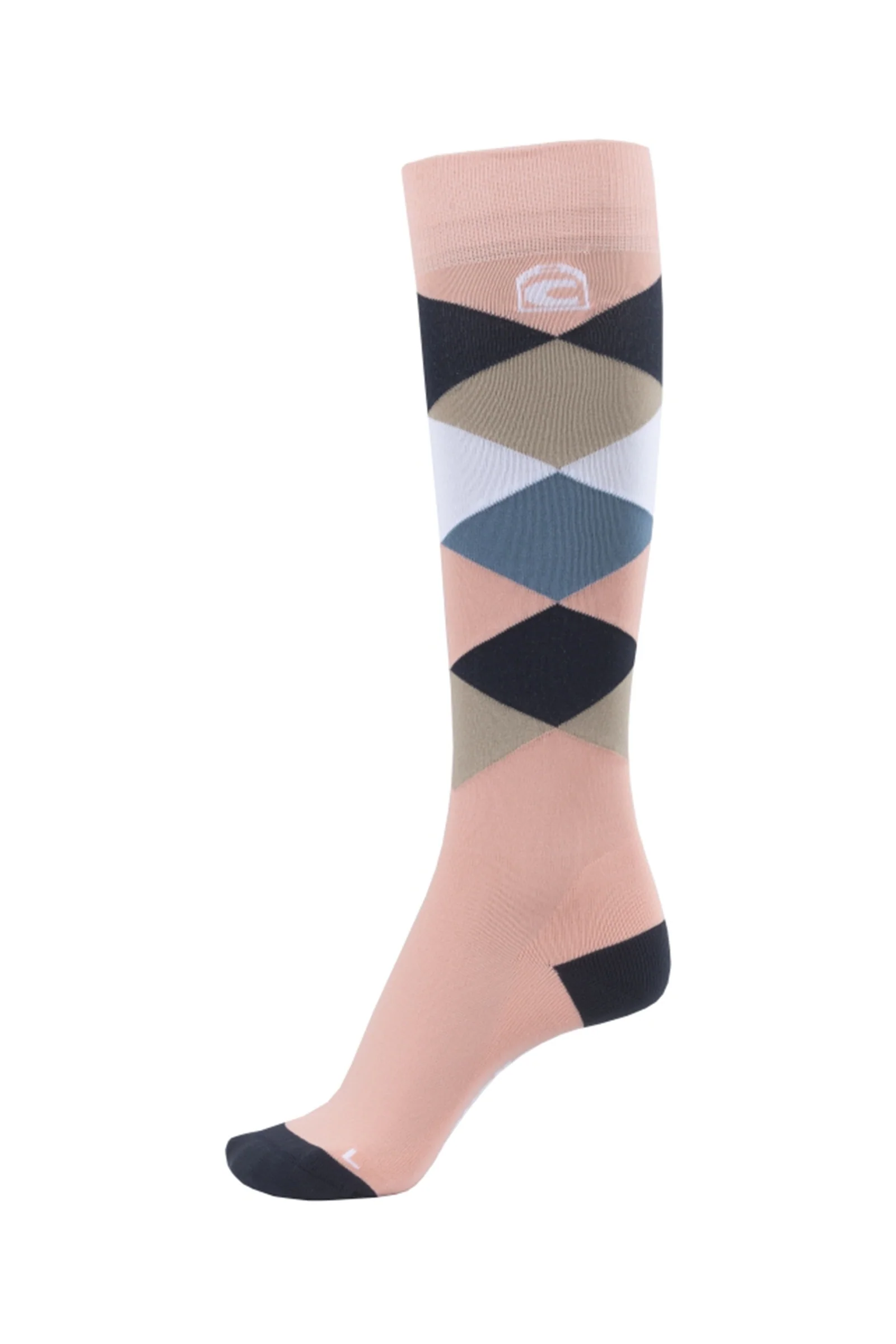 CAVALSYDNEY Riding Socks Sea Pink 35