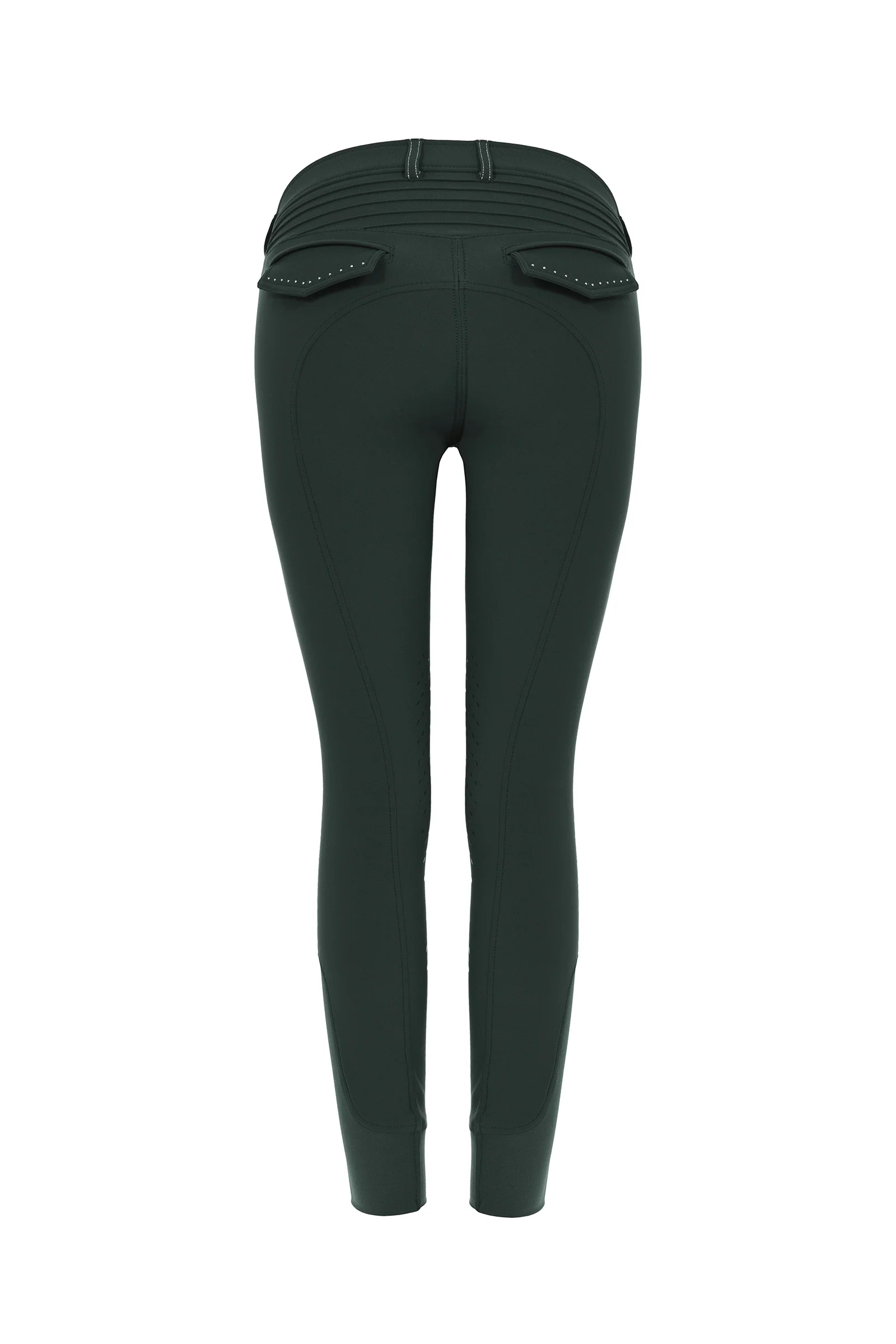 CAVALDALIMA Women´s Breeches With Knee Grip Dark Green 40
