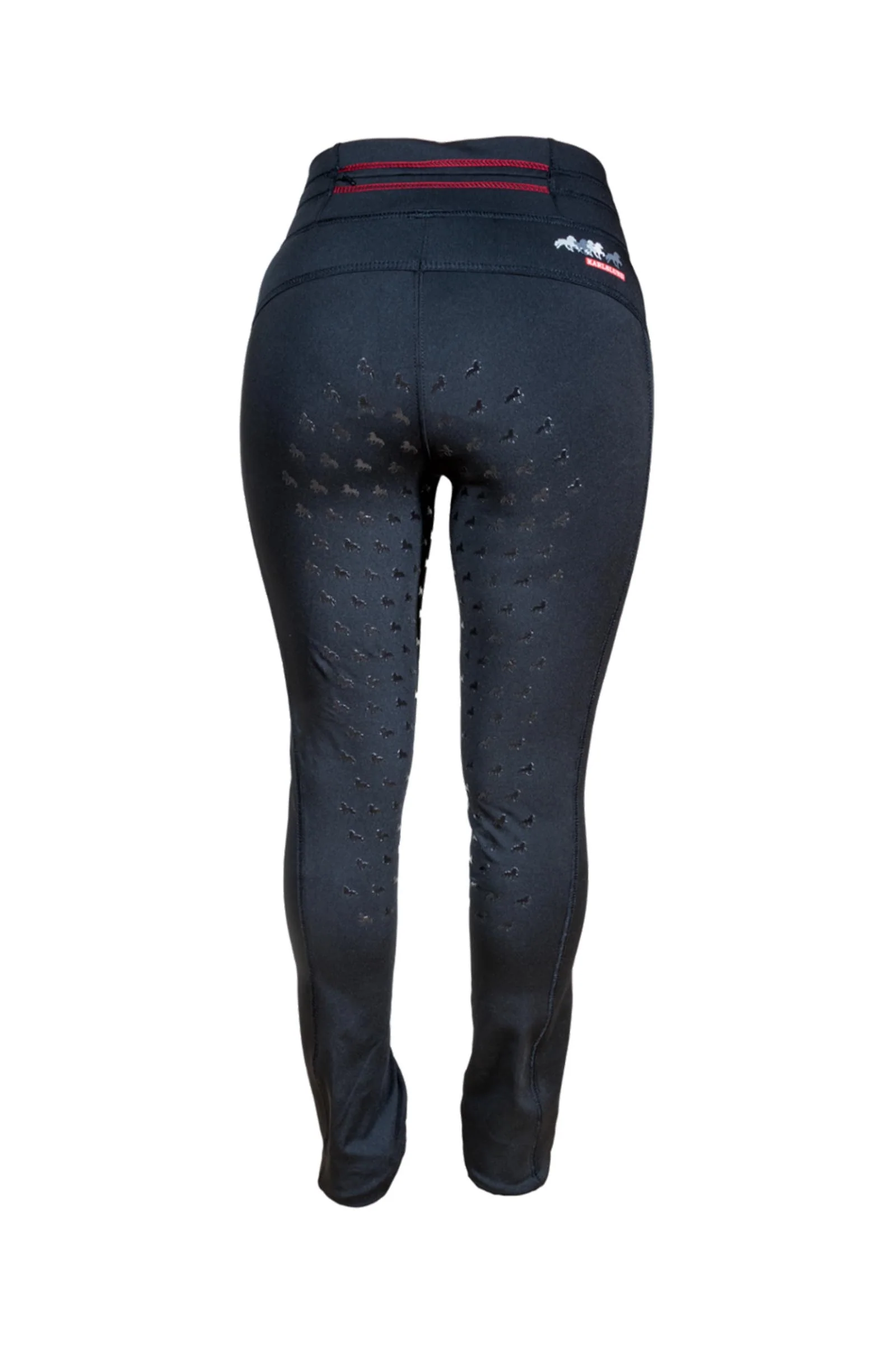 Galdur Børne jodhpur ride tights med fuld grip Black 152