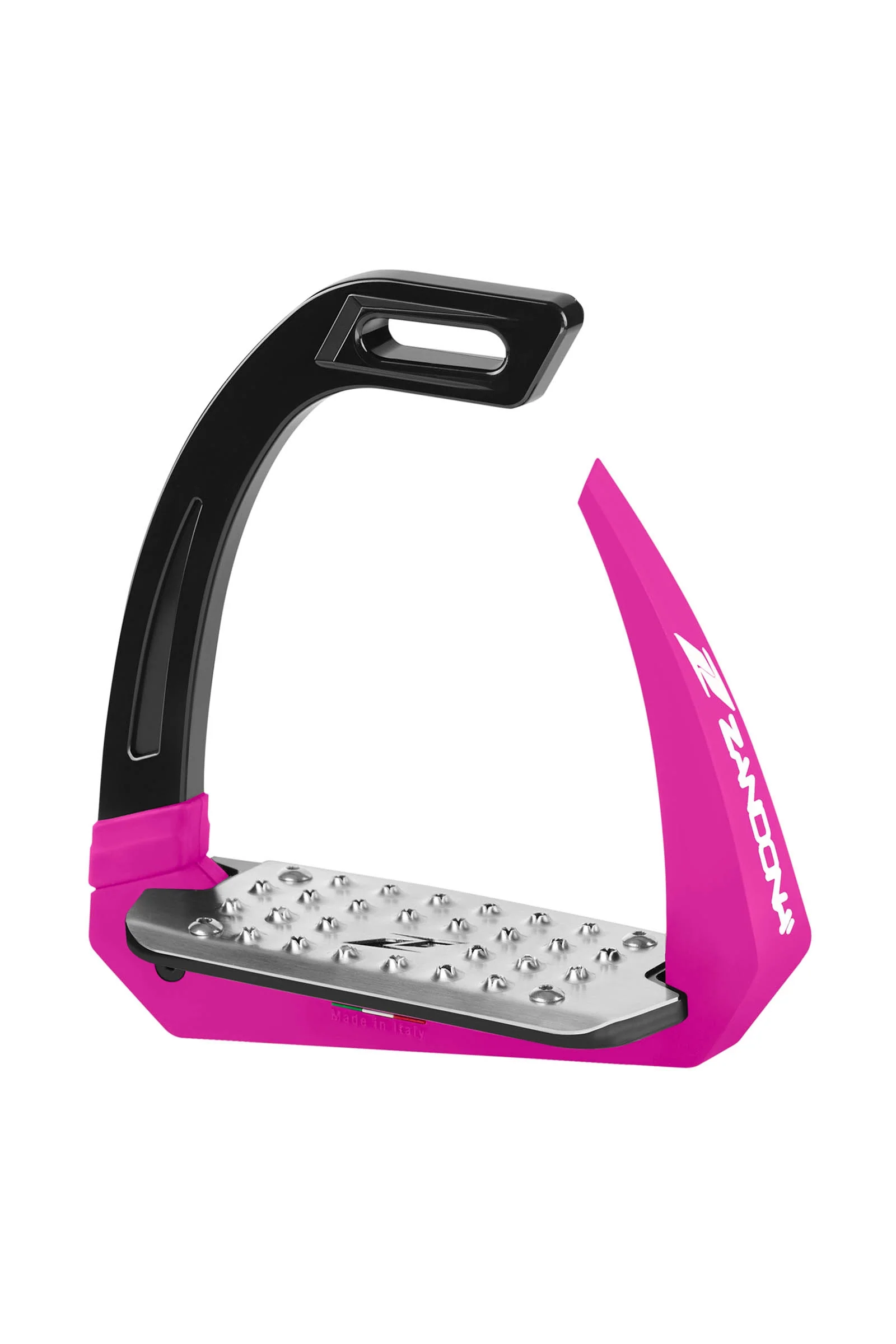 Omnia Sikkerhedsstigbøjler Black/Fuchsia Én størrelse