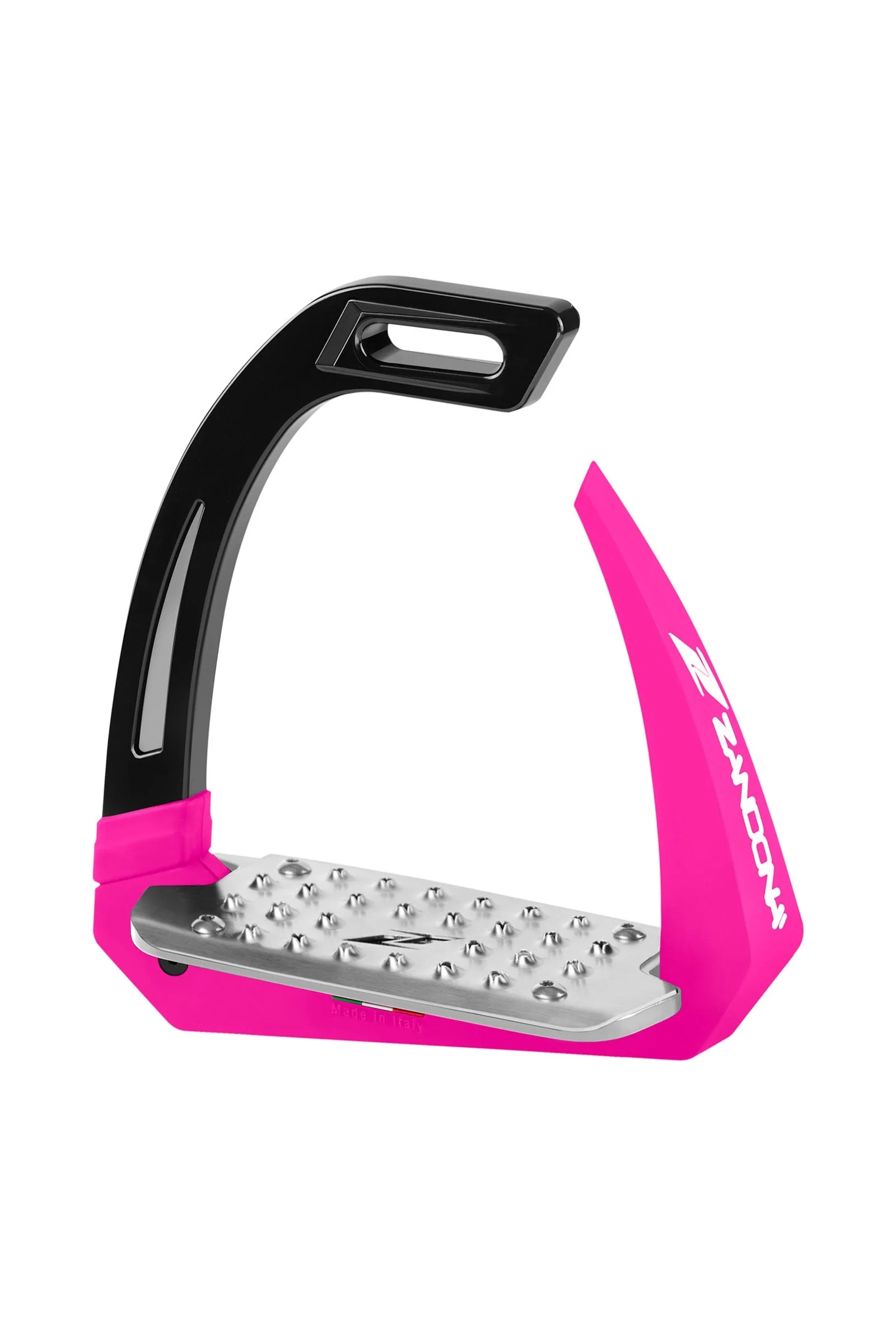 Omnia Sikkerhedsstigbøjler Silver/Fuchsia Én størrelse