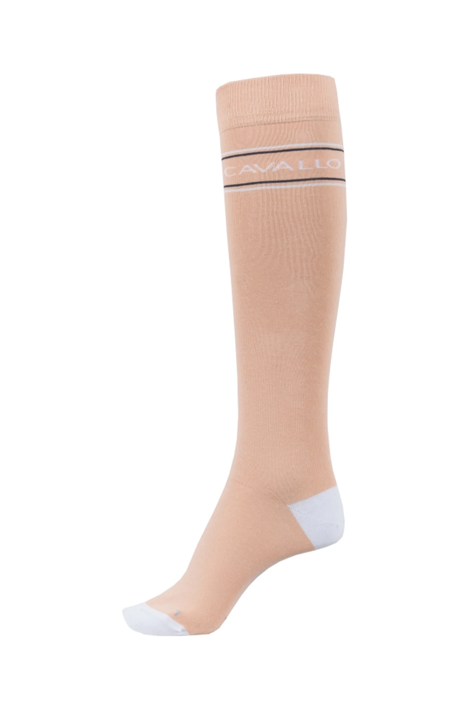 CAVALSYLKE Riding Socks Sea Pink 35